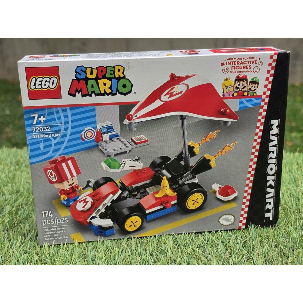 LEGO Super Mario Mario Kart Standard Kart 72032 Complete Set 174 pcs New Sealed*